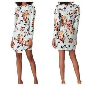 A.L.C. Mint Jane Mini Floral Dress